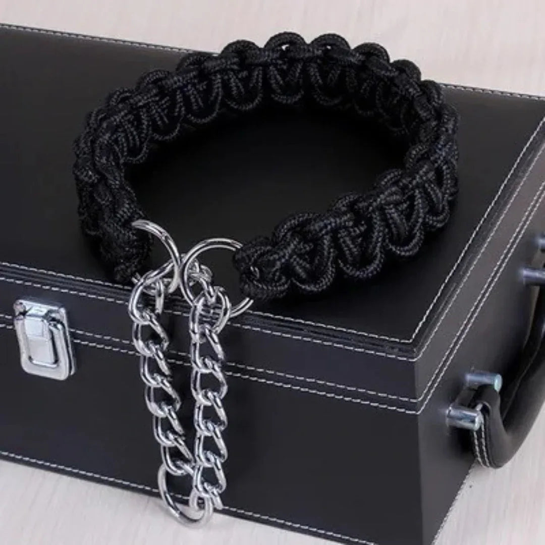 Hondenhalsband | Geweven Nylonvezel | Verstelbaar & Duurzaam - Ruffy