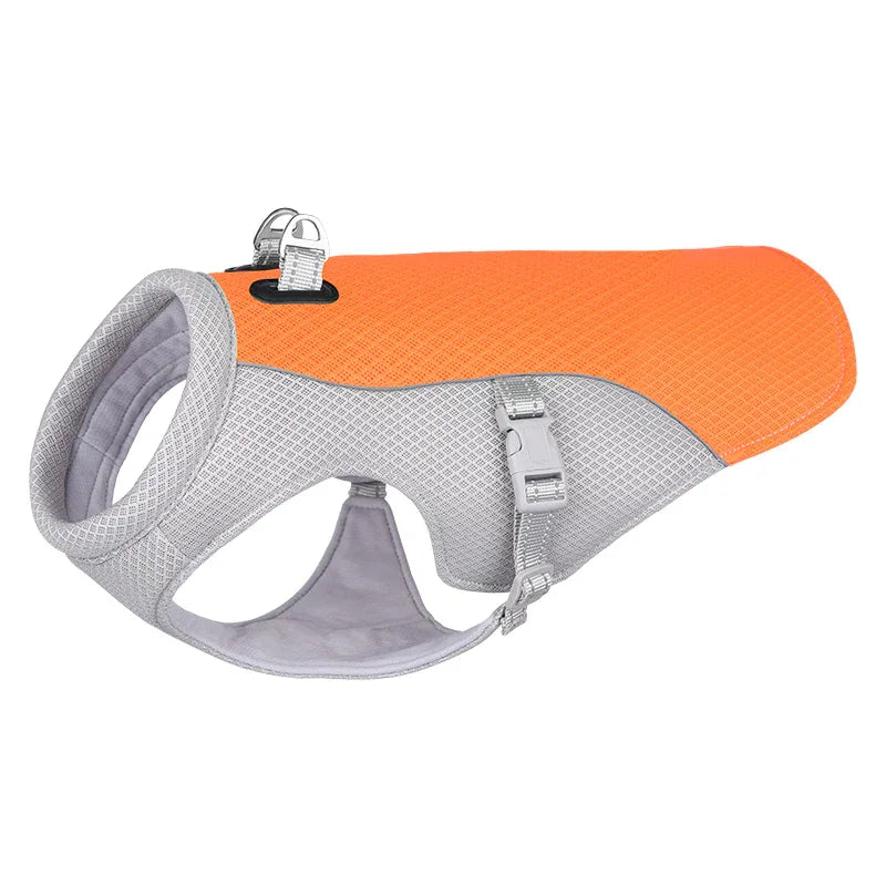 Zomervest voor Honden Ademend Reflecterend Snelsluiting Beschikbaar in XXS tot XXL - Ruffy