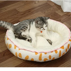 Zacht Hondenbed Rond Fleece - Ruffy