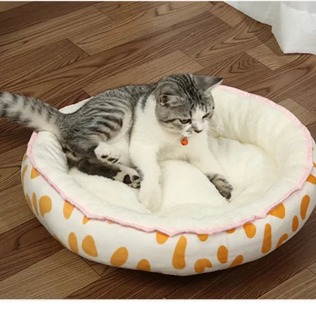 Zacht Hondenbed Rond Fleece - Ruffy