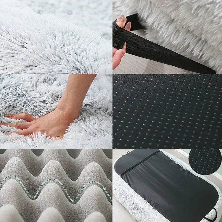 XL Kalmerend Pluche Hondenbed | Orthopedische Ondersteuning | Wasbare Hoes - Ruffy