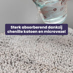 CleanPaw Mat - Honden Deur Schoonloopmat tegen Modder & Vieze Poten - Ruffy