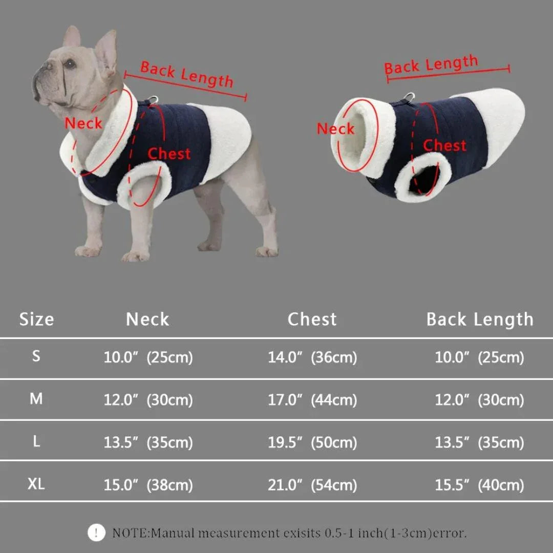 Warme winter honden jas - Ruffy