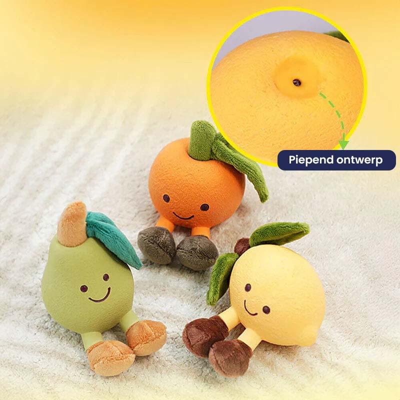 Fruitig Hondenspeeltje Met Pieper - Ruffy