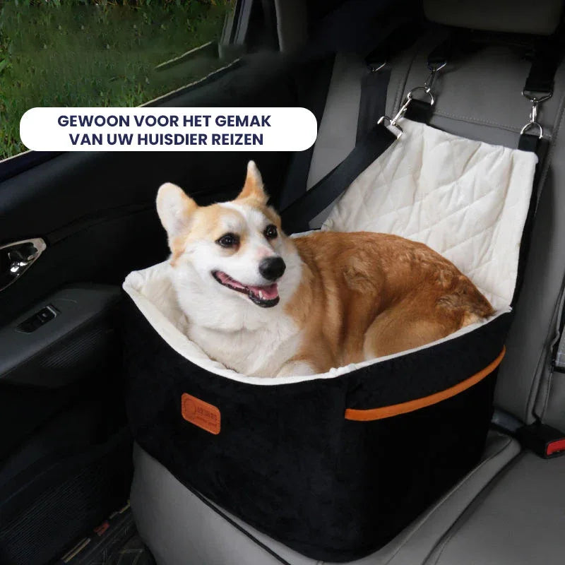 Luxe Gewatteerd Wasbaar Autonest Voor Gezelschapsdieren - Ruffy