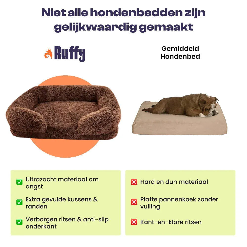 Fluff Droom Hondenbed - Ruffy