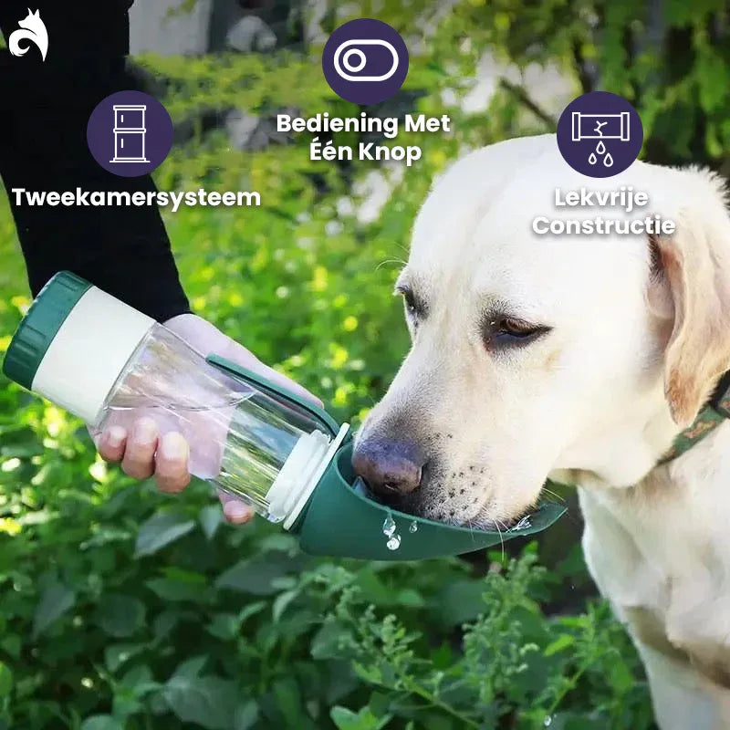 Premium Drink- En Snackfles Voor Honden - Ruffy