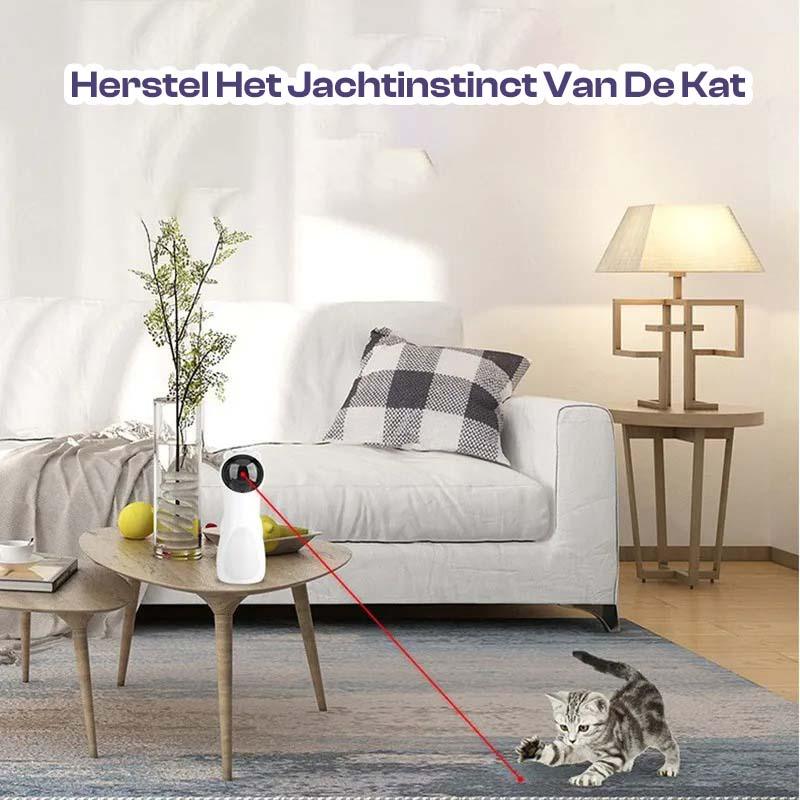 Slim Interactief Roterend Laserspeeltje Voor Kat - Ruffy