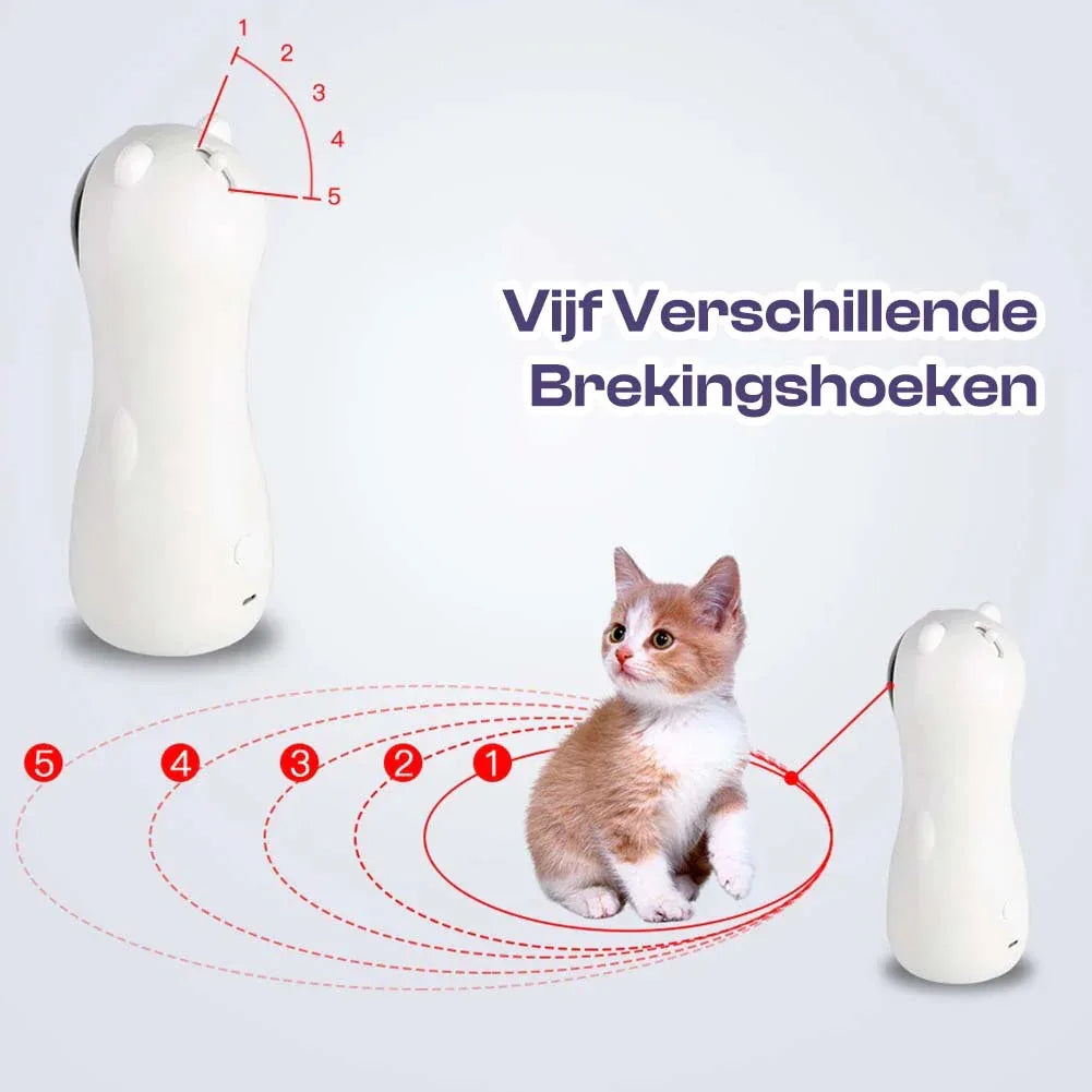 Slim Interactief Roterend Laserspeeltje Voor Kat - Ruffy
