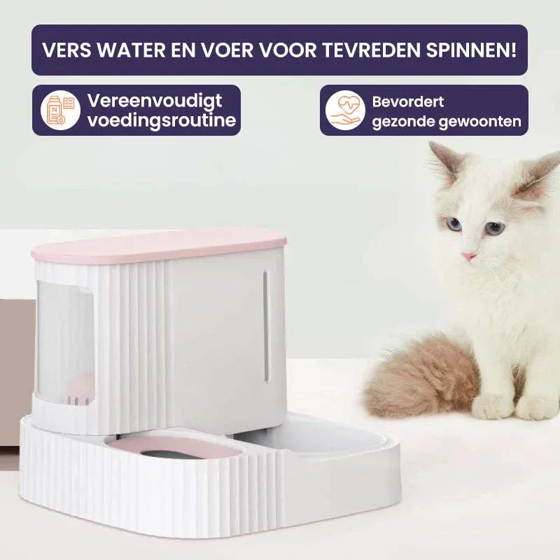 Slimme Voer- En Waterdispenser Voor Huisdieren - Ruffy