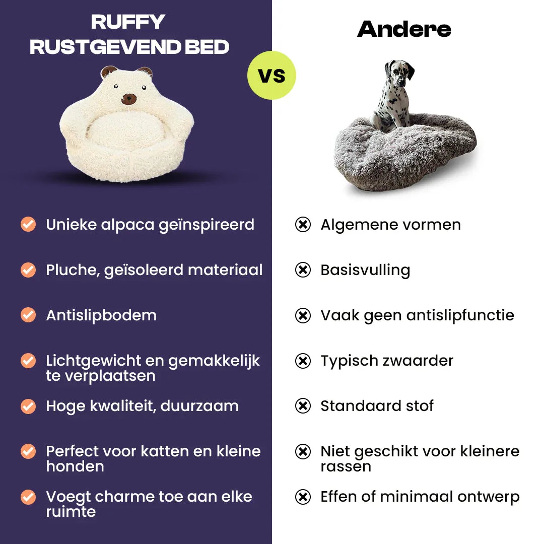 Gezellig Alpacawinternest Voor Huisdieren - Ruffy