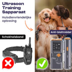 Draagbaar Ultrasoon Antiblafmiddel Voor Honden - Ruffy