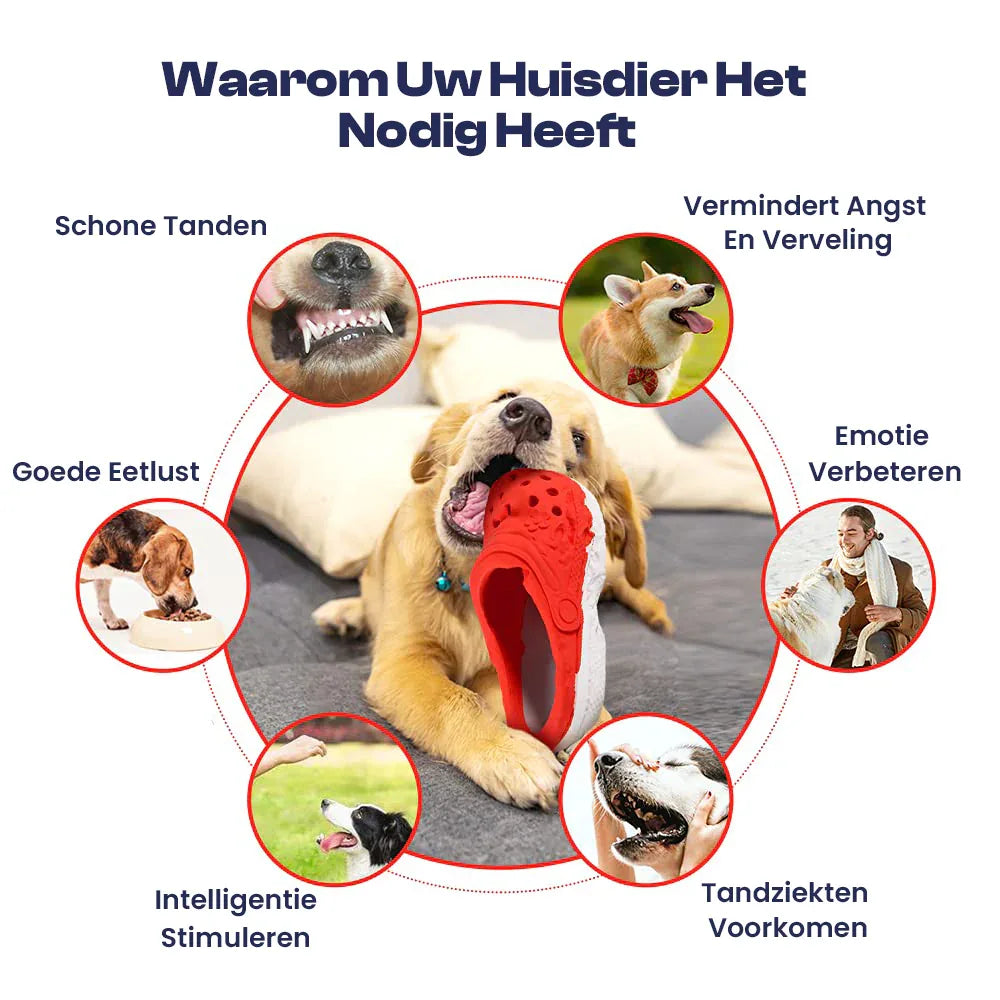 Duurzaam Slipper Kauwspeeltje - Ruffy