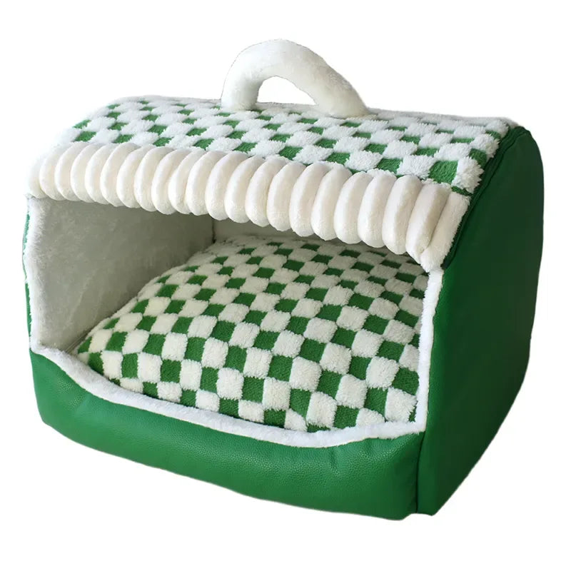 Hondenhuis | Gezellig Pluche Interieur | Antislip Bodem | Afneembare Wasbare Hoes - Ruffy