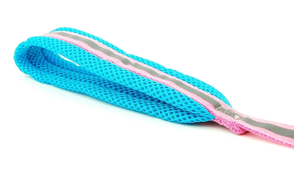 Reflecterend Ademend Mesh Harnas Voor Kleine Honden Veiligheid Comfort Verstelbaar Nylon Zinken Legering Haak - Ruffy