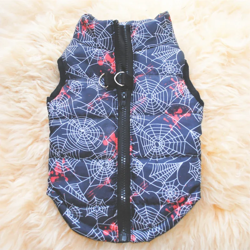 Warme Winterjas Voor Kleine Honden Met Print - Ruffy