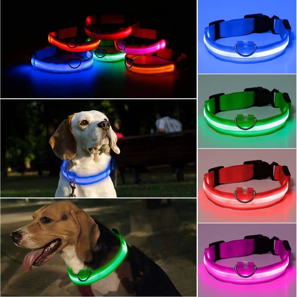 Lichtgevende LED Halsband - Ruffy
