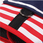 Hondentuig Leiband Set Zachte Marine Schipper Stijl - Ruffy