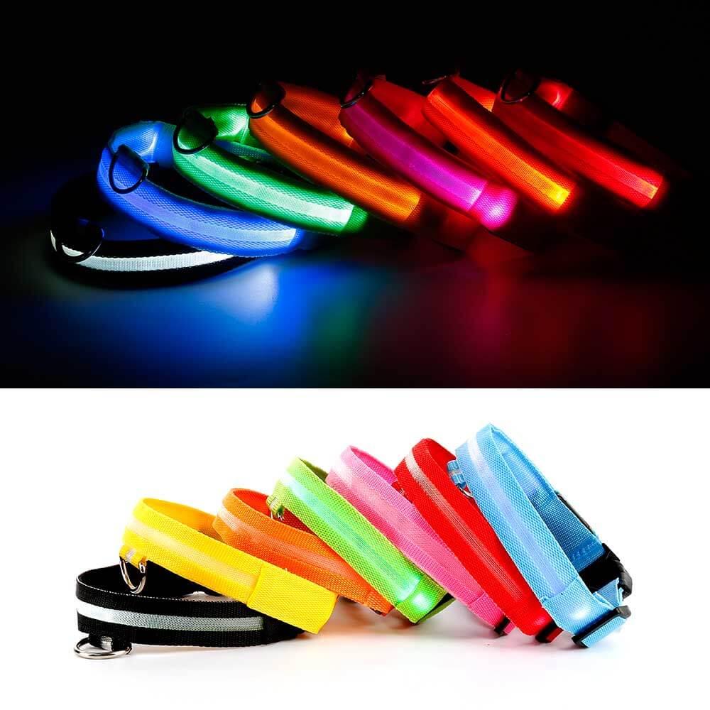 Lichtgevende LED Halsband - Ruffy