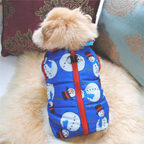 Warme Winterjas Voor Kleine Honden Met Print - Ruffy