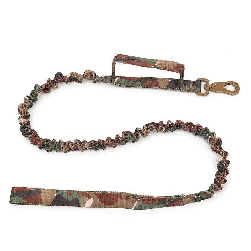Hondenhalsband en Riem Set | Tactisch Zwaar Nylon | Metalen Gesp - Ruffy