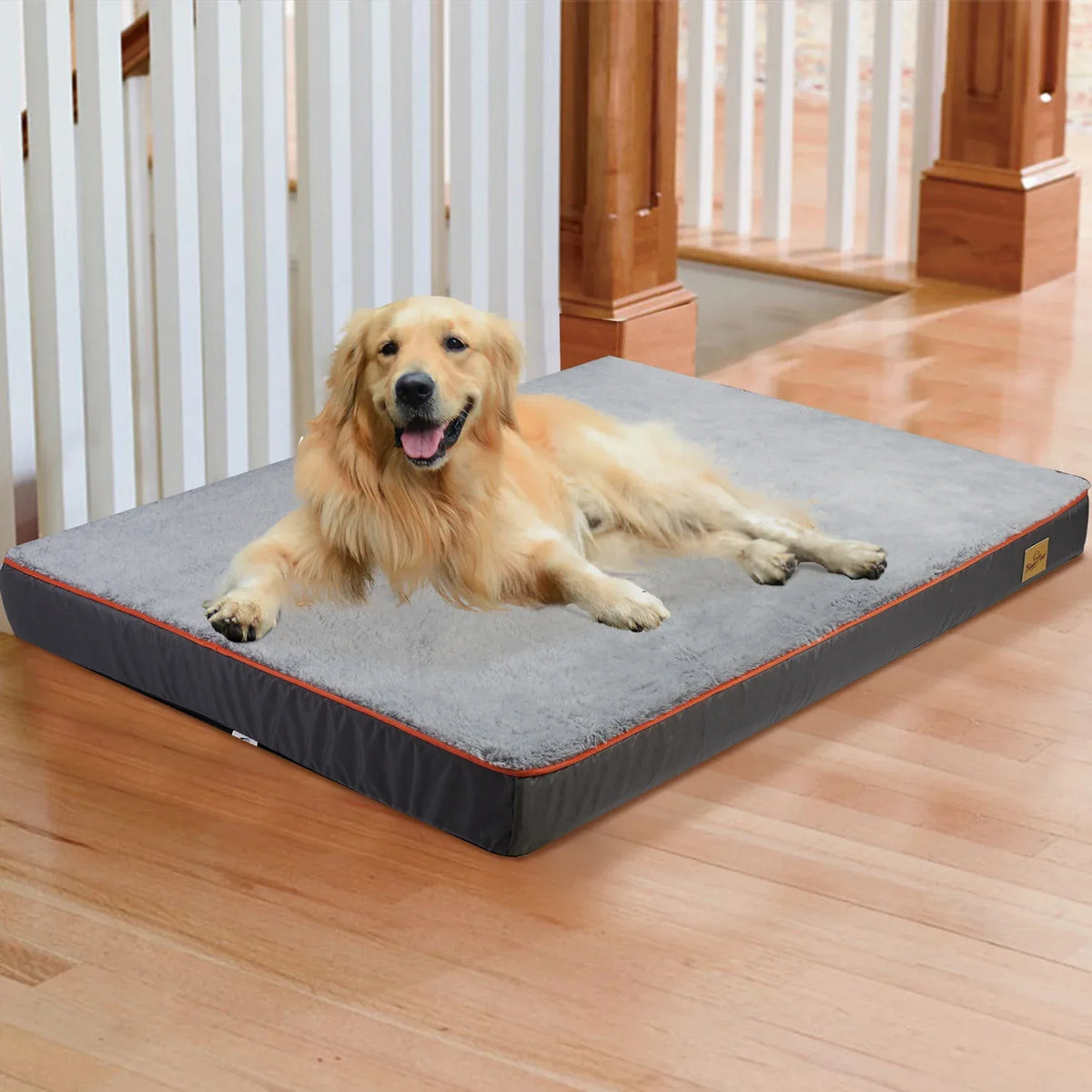 Orthopedisch waterdicht hondenbed met wasbare hoes en antislipbodem - Ruffy