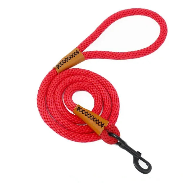 Hondenriem | Zware Nylon Touw | Veilige Vergrendelingshaak - Ruffy