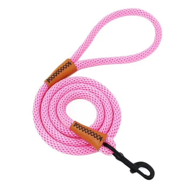 Hondenriem | Zware Nylon Touw | Veilige Vergrendelingshaak - Ruffy