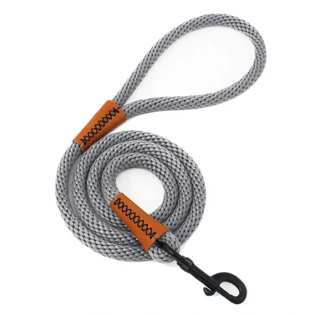 Hondenriem | Zware Nylon Touw | Veilige Vergrendelingshaak - Ruffy