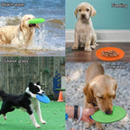 Duurzaam bijtbestendig rubber interactief hondenspeelgoed frisbee verkrijgbaar in kleine en grote maten - Ruffy