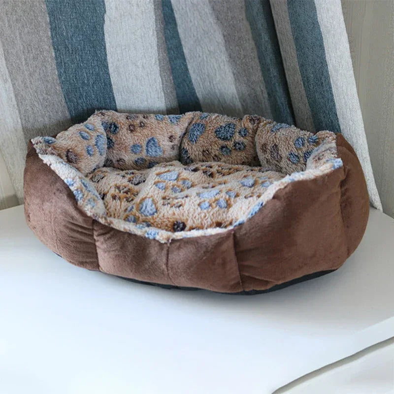 Ultra Zacht Hondenbed Antislip 100% Katoen Lichtgewicht Afwasbaar 37x32cm - Ruffy