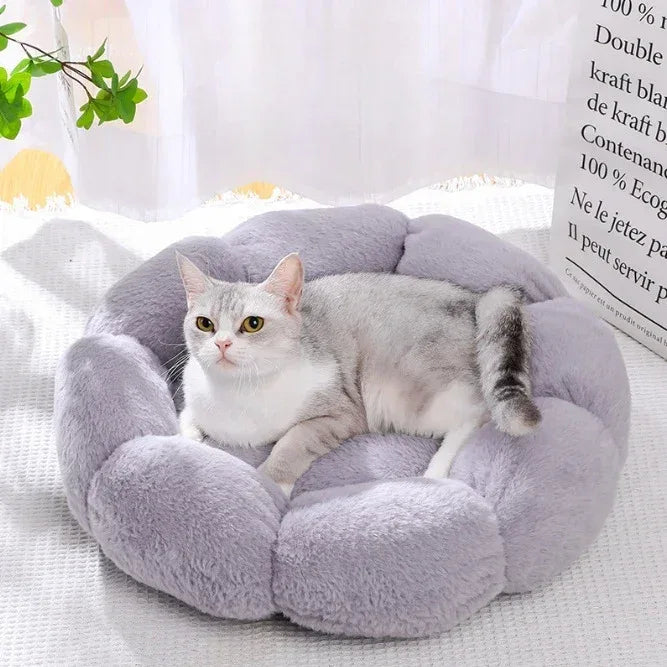 Zacht Katoenen Huisdierbed voor Honden en Katten Makkelijk Wasbaar en Comfortabel - Ruffy