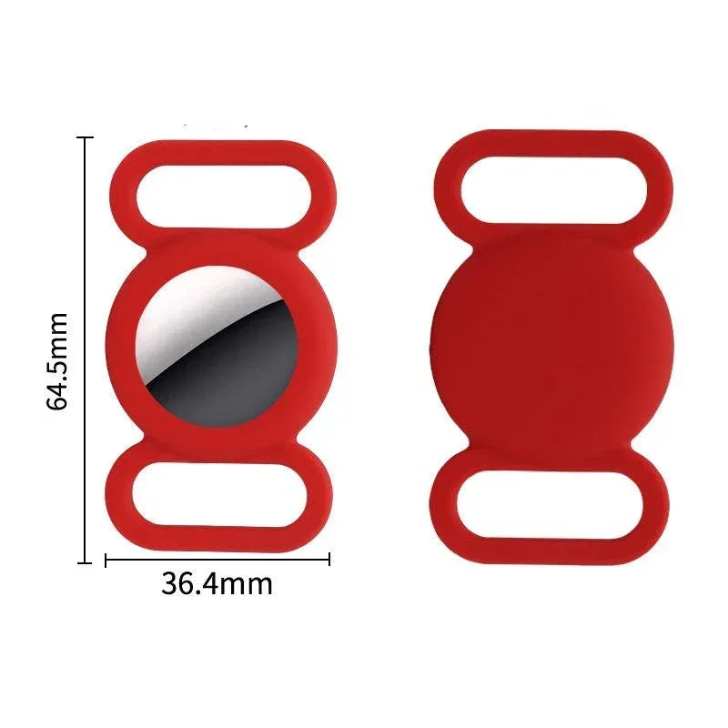 Duurzame lichtgewicht Silicone AirTag houder voor huisdieren en tassen Afwasbaar en gemakkelijk te bevestigen - Ruffy