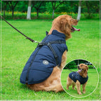 Regenjas Hond Waterdicht Met Warme Fleece En Ingebouwd Tuigje - Ruffy