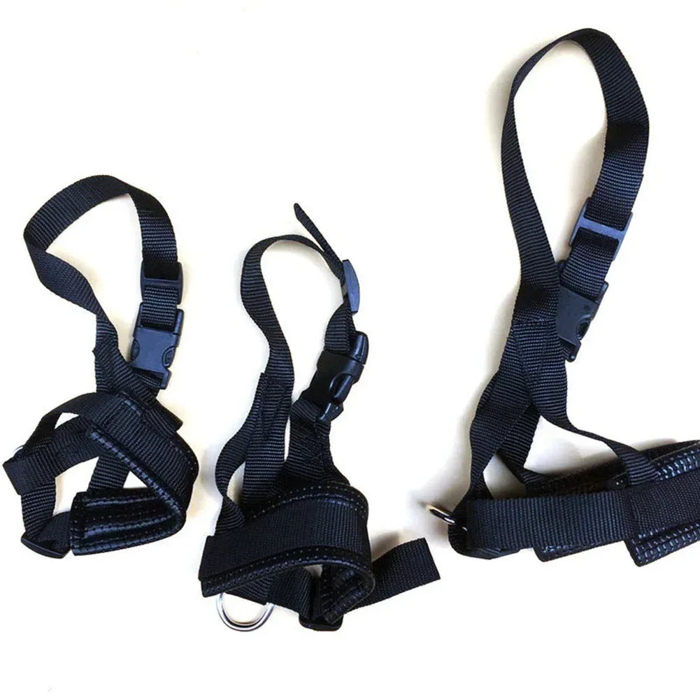 Duurzame nylon hondensnuit met verstelbare lus en neopreen voering voor comfort en veiligheid - Ruffy