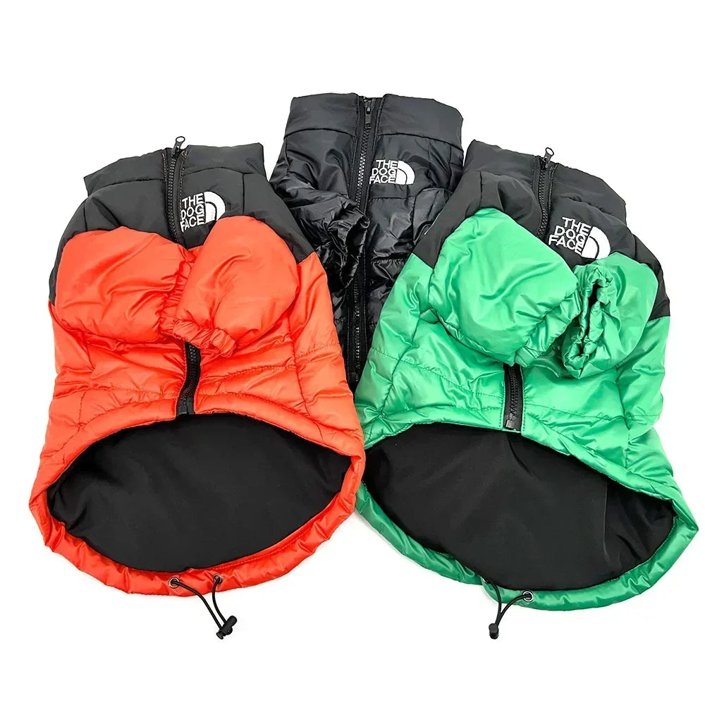 Winddichte waterdichte hondenjas 100% katoen Warm ontwerp in de maten S-XXL voor herfst winter - Ruffy