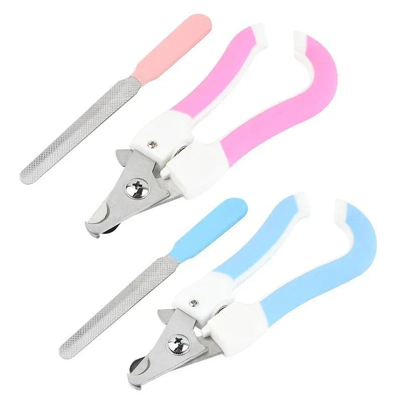 Nagelknipper met ergonomische greep en roestvrijstalen bladen voor honden, katten en kleine huisdieren - Ruffy