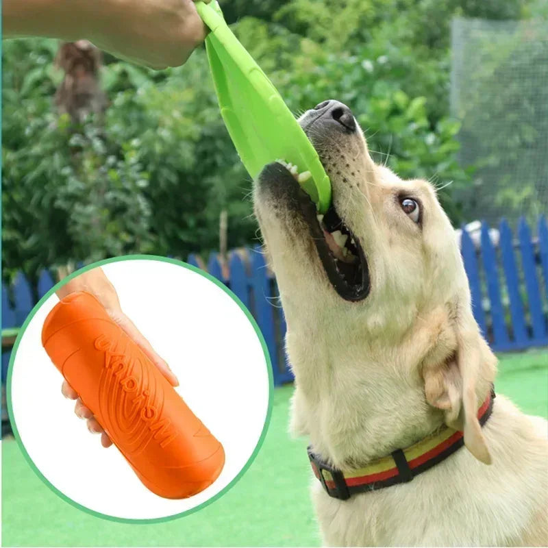 Duurzaam bijtbestendig rubber interactief hondenspeelgoed frisbee verkrijgbaar in kleine en grote maten - Ruffy