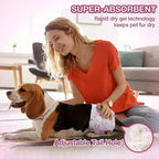 Superabsorberende wegwerpluiers voor honden met lekvrije barrières - Ruffy