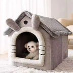 Zacht ademend huisdierbed Afneembaar wasbaar koraalfleece voor katten en honden - Ruffy