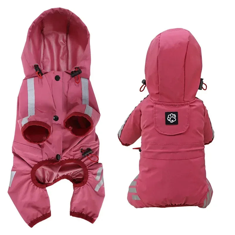 Ademend Reflecterend Hond Waterdicht Polyester Ontwerp in Maten S-2XL Meerdere Kleuren - Ruffy