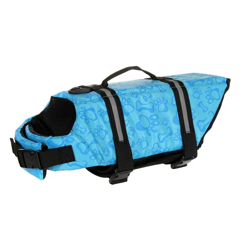 Reflecterend hondenreddingsvest, ademend gaas, duurzaam polyester met veilige pasvorm voor wateravonturen - Ruffy