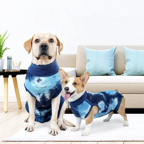 Comfortabel Herstelpak voor Honden Ademende Stof en Elastische Pasvorm Voor Post-Operatief Gebruik - Ruffy