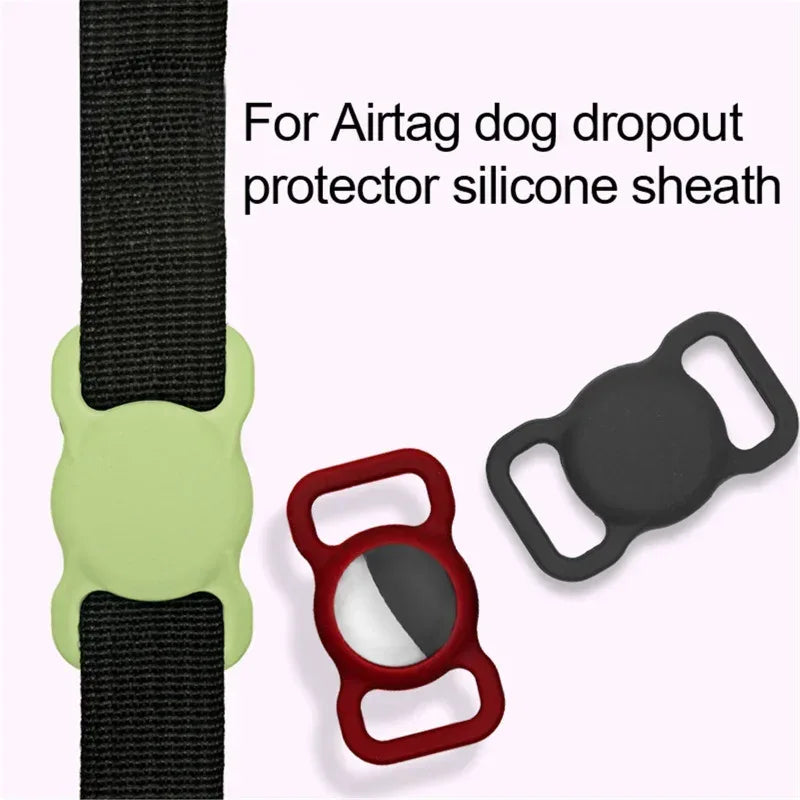 Duurzame lichtgewicht Silicone AirTag houder voor huisdieren en tassen Afwasbaar en gemakkelijk te bevestigen - Ruffy