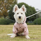 Waterdichte reflecterende hondenregenjas met gemakkelijke kliksluiting Lichtgewicht nylon voor kleine tot middelgrote honden - Ruffy