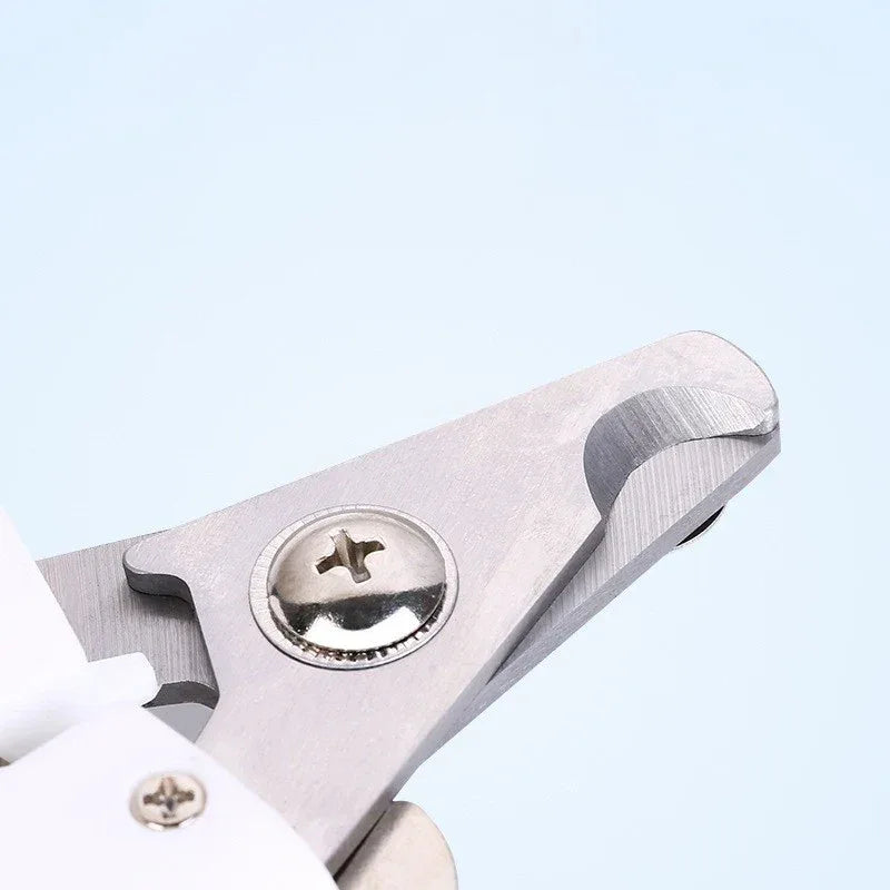 Nagelknipper met ergonomische greep en roestvrijstalen bladen voor honden, katten en kleine huisdieren - Ruffy