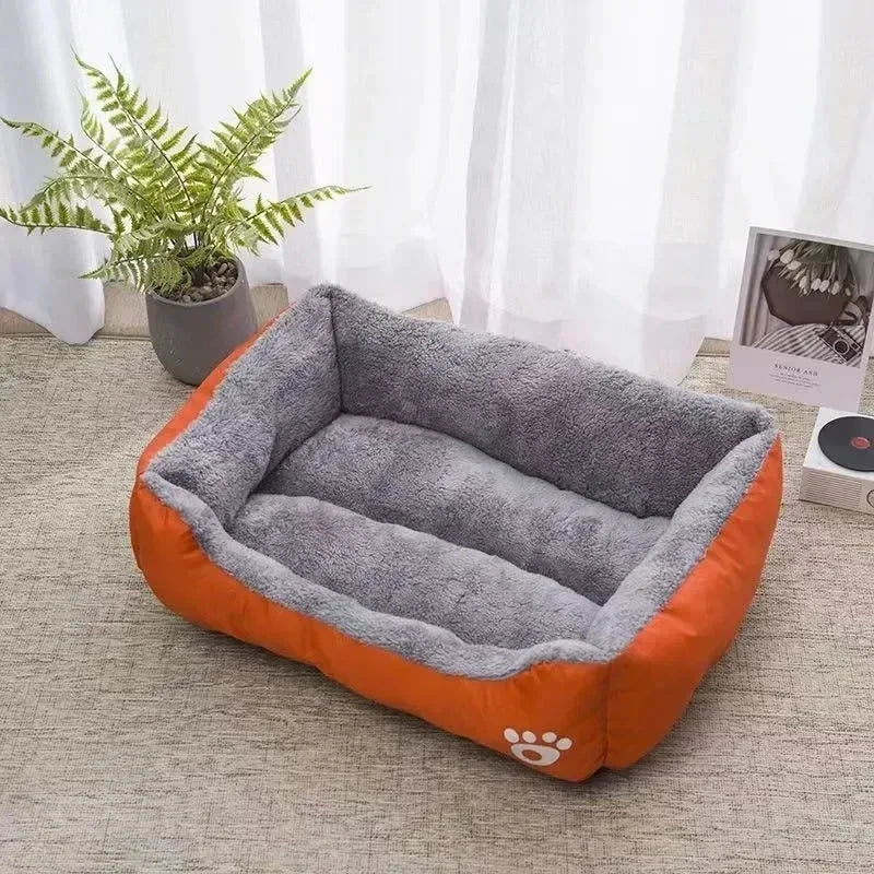 Waterdicht hondenbed met zacht katoenen materiaal Ruim ontwerp en gemakkelijk schoon te maken hoes die in de wasmachine kan worden gewassen - Ruffy