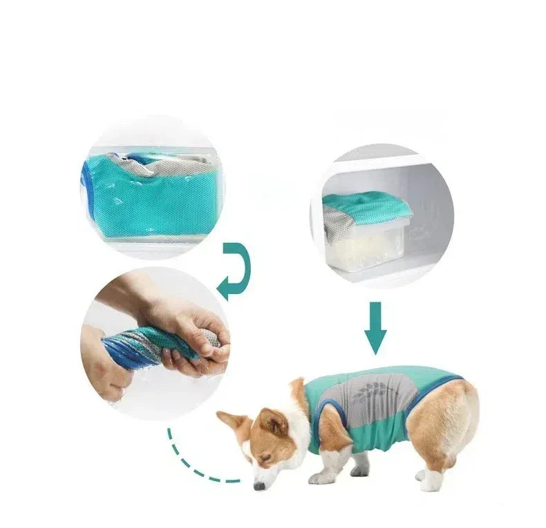 Ademend Koelvest voor Honden Reflecterend Lichtgewicht Sneldrogend Beschikbaar in M tot 11XL - Ruffy