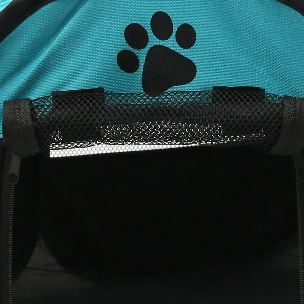 Lichtgewicht draagbare huisdierentent Duurzame Oxford-stof met gaaspanelen voor honden en katten - Ruffy