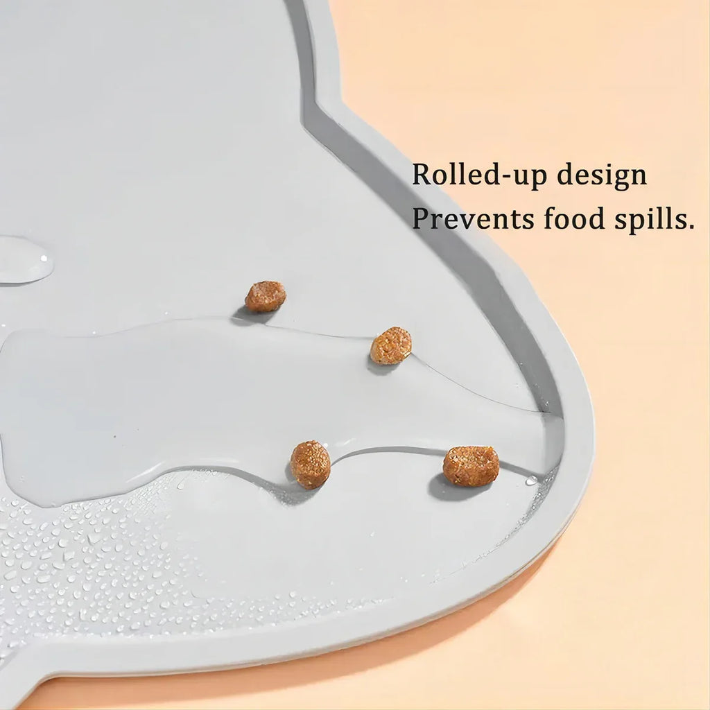 Gemakkelijk Schoon te Maken Siliconen Voermat voor Huisdieren – Waterdicht, Antislip - Ruffy